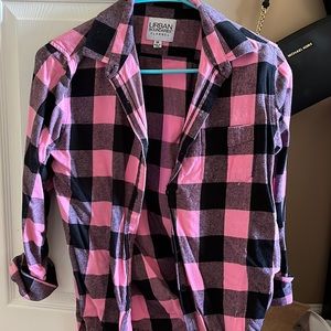 Black & Pink flannel